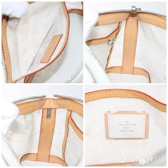 LOUIS VUITTON Monogram Transparent Lockit Clutch Bag - Picture 15 of 15